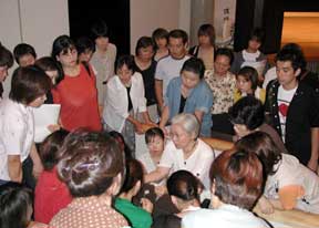 講演会が終わって